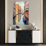 Landscape 337 Canvas Art 60 x 40 cm / Black