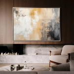 Abstract 338 Canvas Art 18" x 24" / 45 x 60 cm / Black