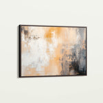 Abstract 338 Canvas Art 18" x 24" / 45 x 60 cm / Black