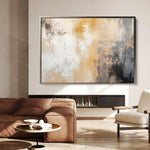 Abstract 338 Canvas Art 60 x 40 cm / Black