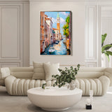 Landscape 338 Canvas Art 18" x 24" / 45 x 60 cm / Black