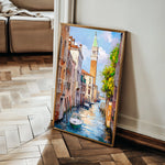 Landscape 338 Canvas Art 18" x 24" / 45 x 60 cm / Black