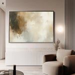 Abstract 339 Canvas Art 18" x 24" / 45 x 60 cm / Black