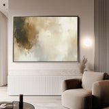 Abstract 339 Canvas Art 18" x 24" / 45 x 60 cm / Black