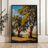 Landscape 339 Canvas Art 18" x 24" / 45 x 60 cm / Black