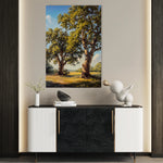 Landscape 339 Canvas Art 18" x 24" / 45 x 60 cm / Black