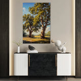 Landscape 339 Canvas Art 18" x 24" / 45 x 60 cm / Black