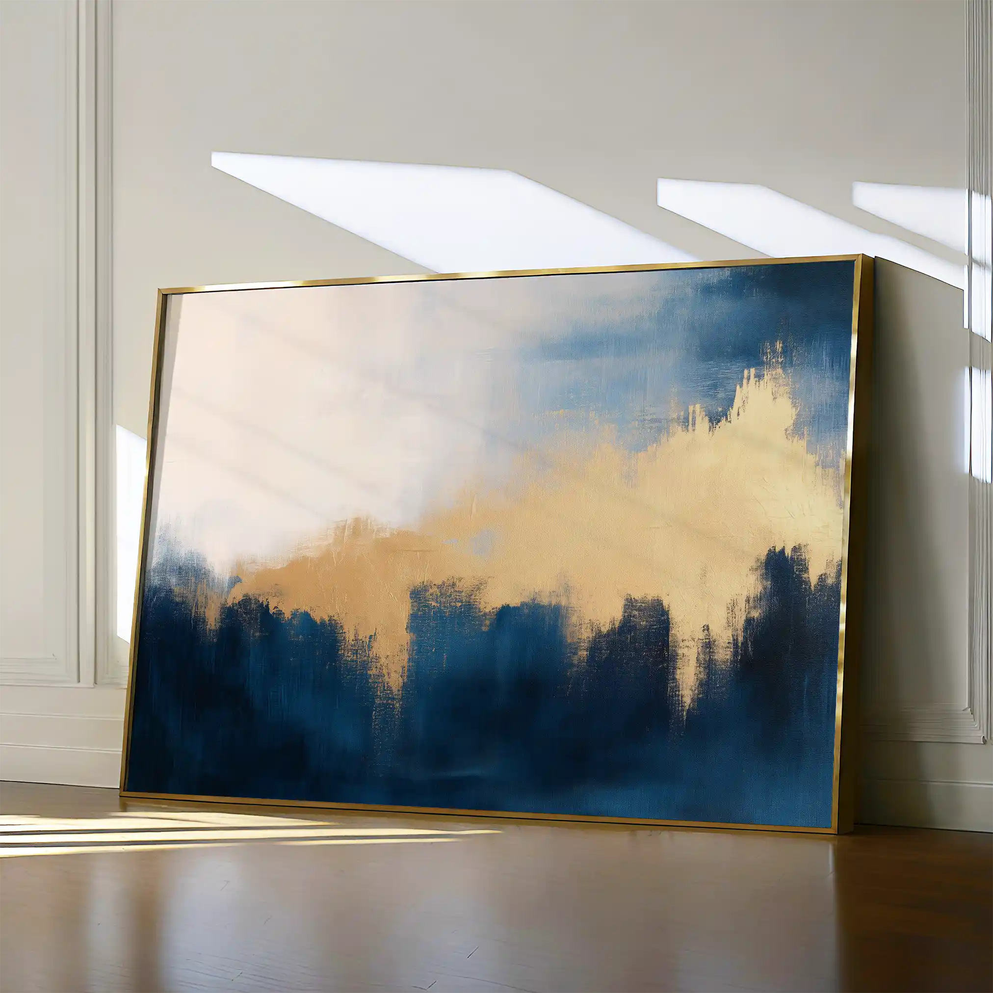 Abstract 340 Canvas Art 60 x 40 cm / Black