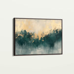 Abstract 341 Canvas Art 18" x 24" / 45 x 60 cm / Black