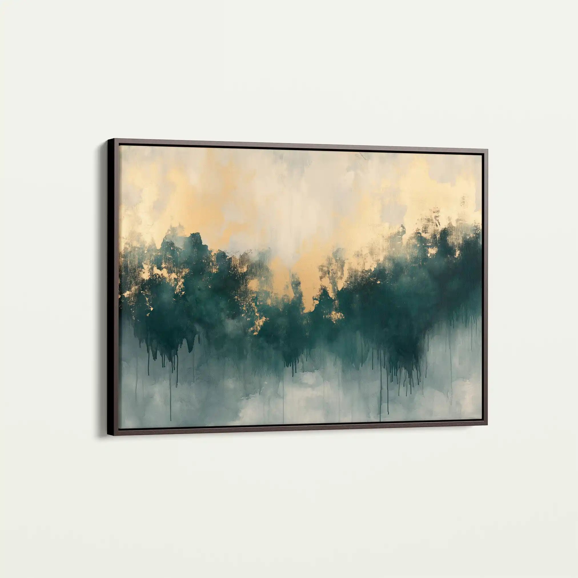 Abstract 341 Canvas Art 60 x 40 cm / Black