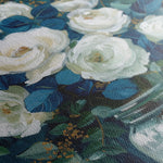Floral 341 Canvas Art 18" x 24" / 45 x 60 cm / Black
