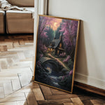 Landscape 341 Canvas Art 18" x 24" / 45 x 60 cm / Black