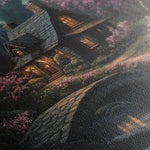 Landscape 341 Canvas Art 18" x 24" / 45 x 60 cm / Black