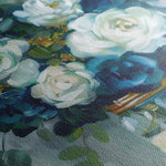 Floral 342 Canvas Art 60 x 40 cm / Black