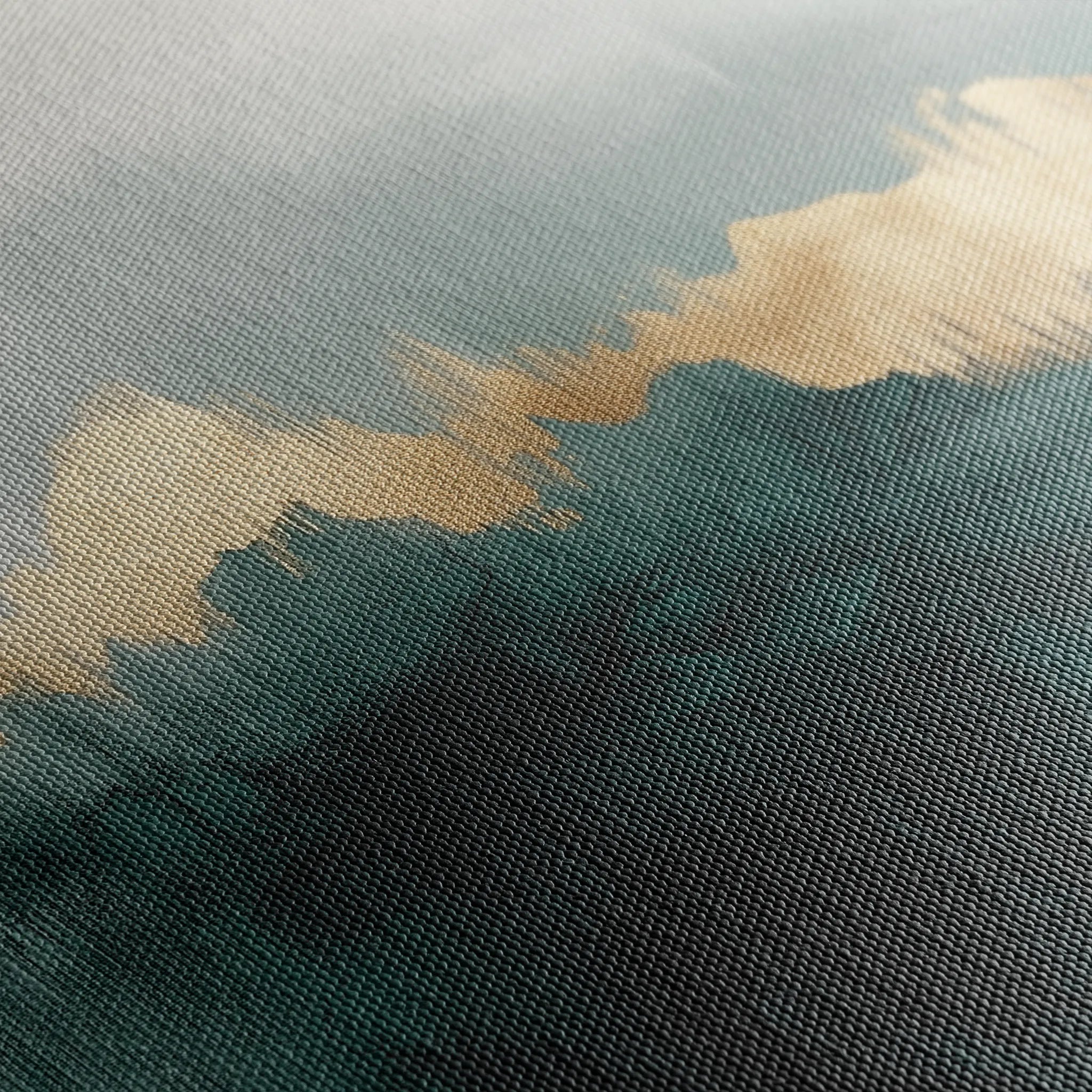 Abstract 343 Canvas Art 18" x 24" / 45 x 60 cm / Black