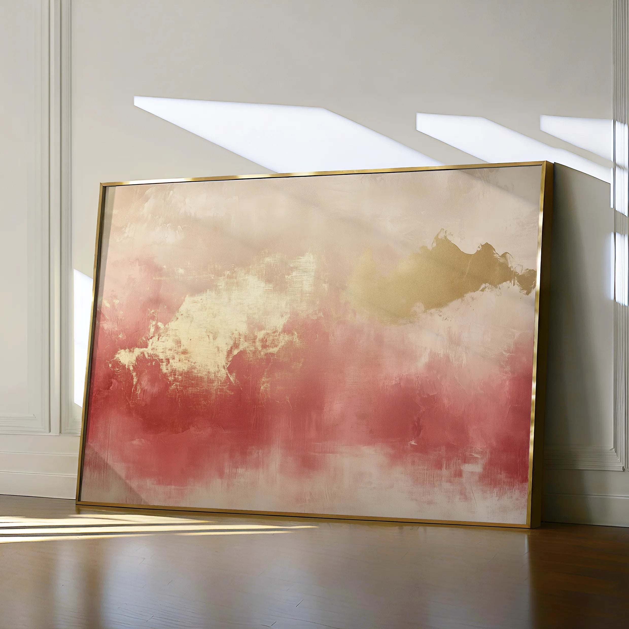 Abstract 344 Canvas Art 18" x 24" / 45 x 60 cm / Black