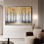 Landscape 344 Canvas Art 18" x 24" / 45 x 60 cm / Black