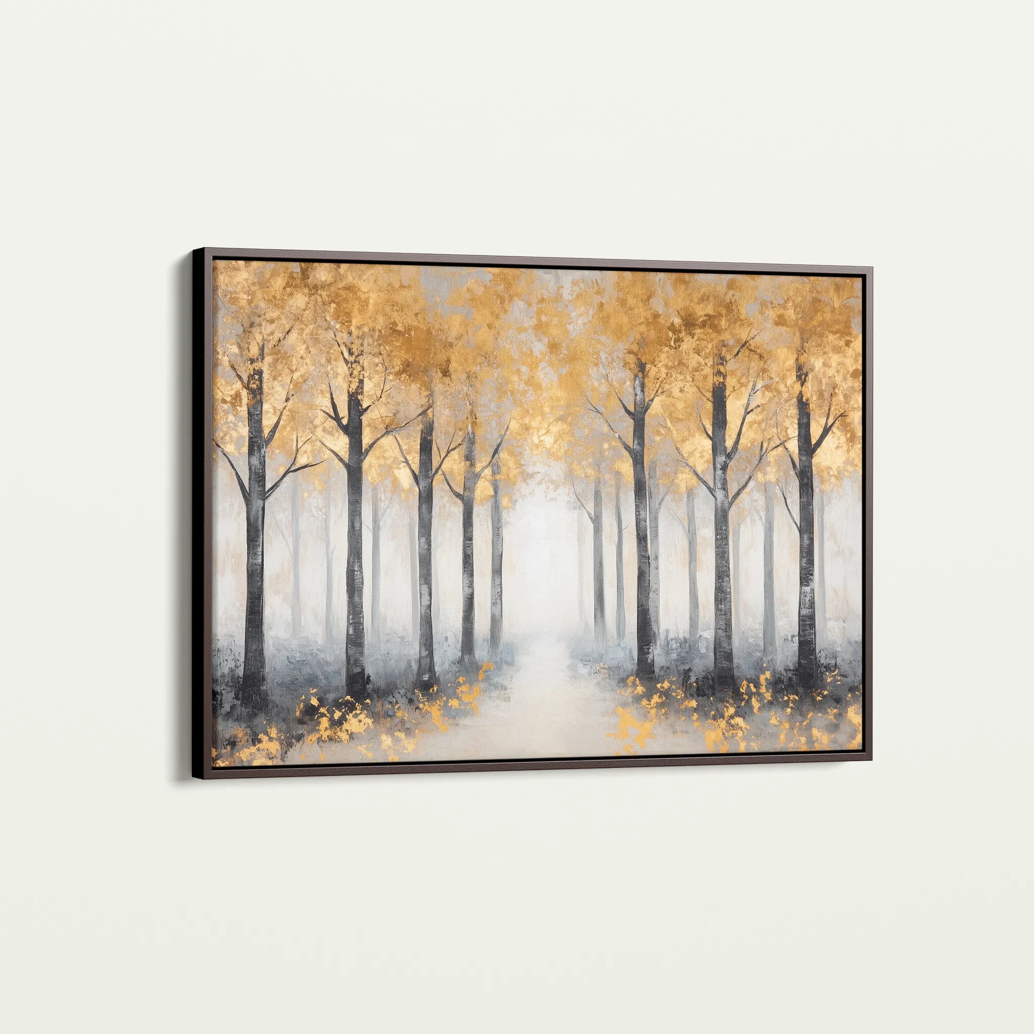 Landscape 344 Canvas Art 18" x 24" / 45 x 60 cm / Black