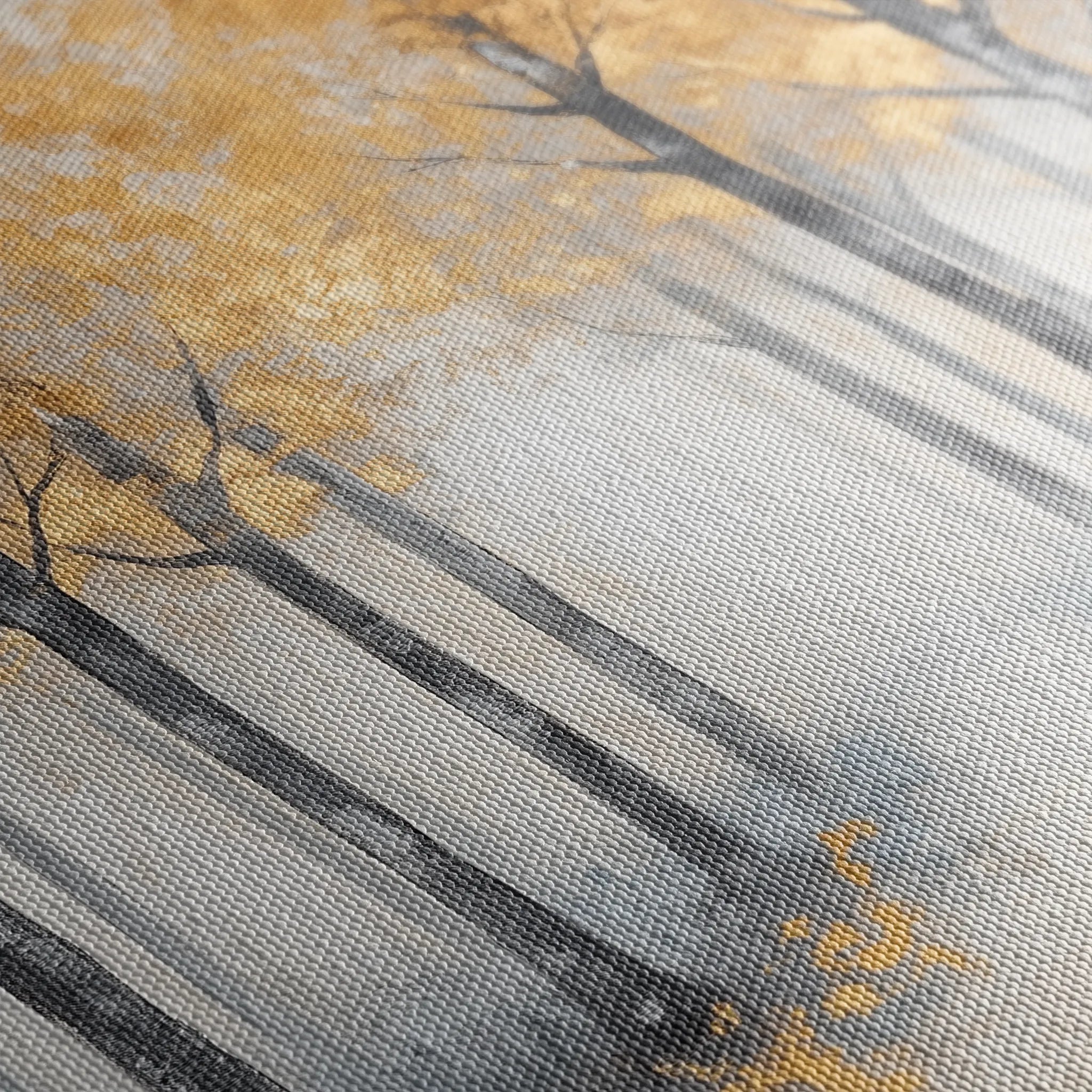 Landscape 344 Canvas Art 18" x 24" / 45 x 60 cm / Black