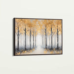 Landscape 344 Canvas Art 60 x 40 cm / Black