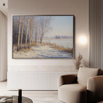 Landscape 345 Canvas Art 18" x 24" / 45 x 60 cm / Black