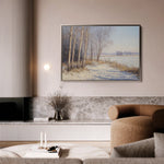 Landscape 345 Canvas Art 18" x 24" / 45 x 60 cm / Black