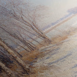 Landscape 345 Canvas Art 18" x 24" / 45 x 60 cm / Black