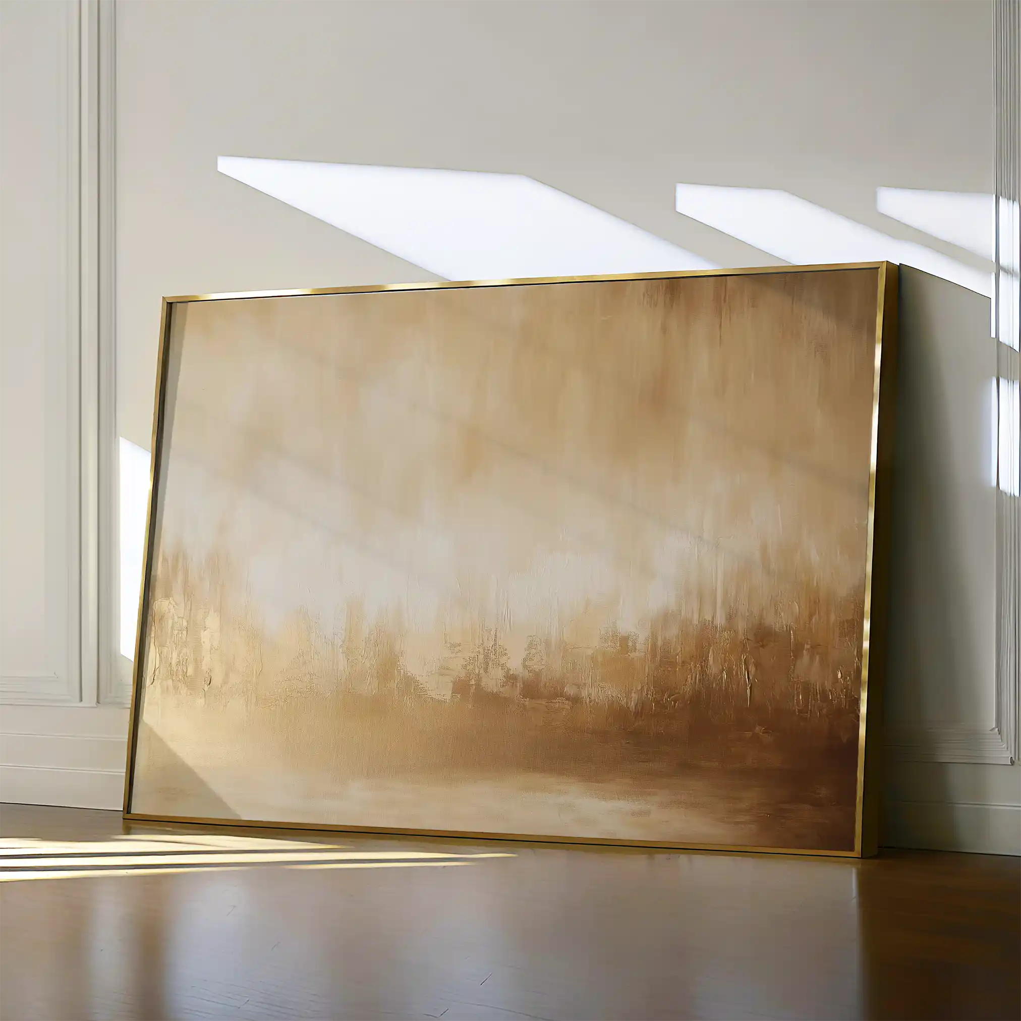 Abstract 346 Canvas Art 18" x 24" / 45 x 60 cm / Black