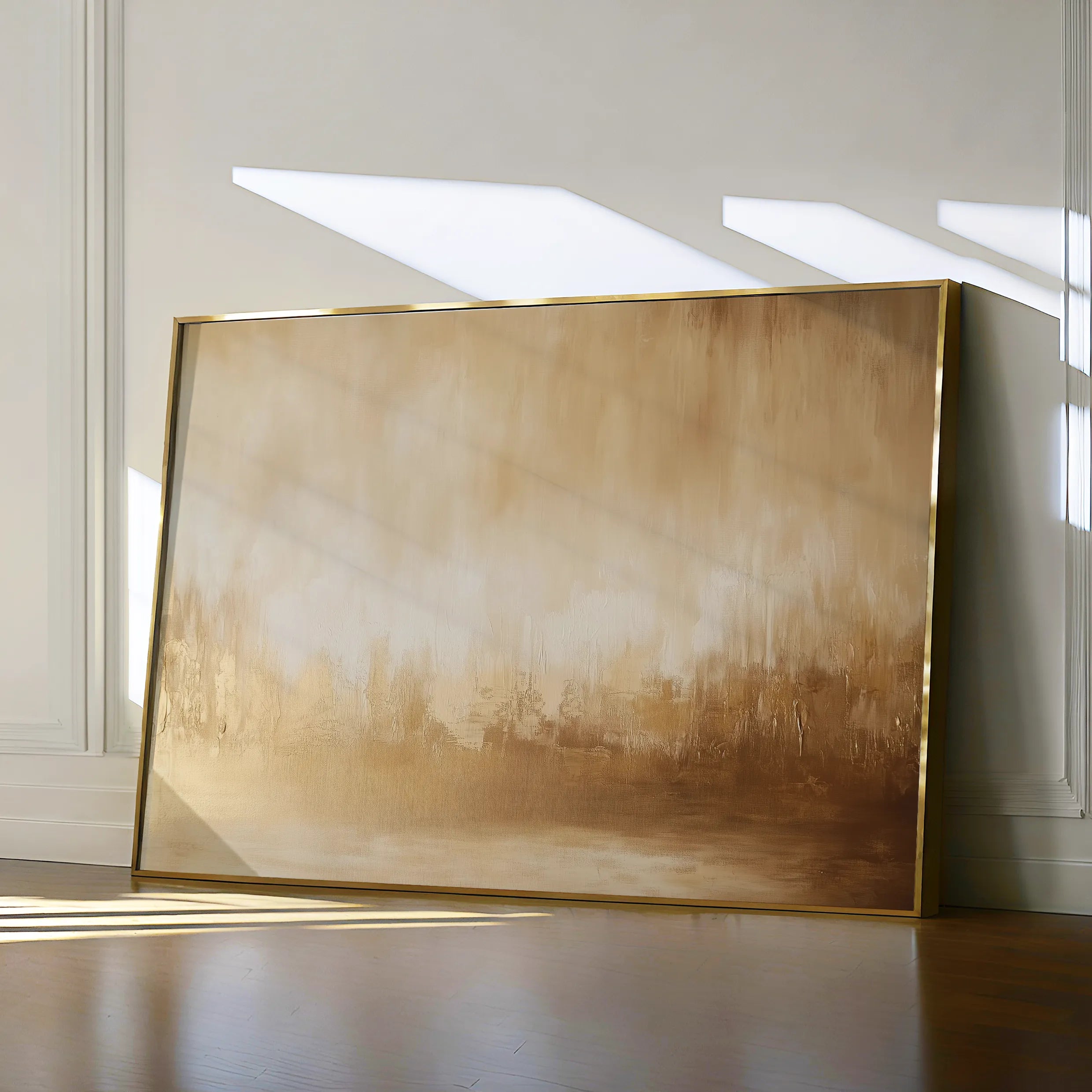 Abstract 346 Canvas Art 18" x 24" / 45 x 60 cm / Black