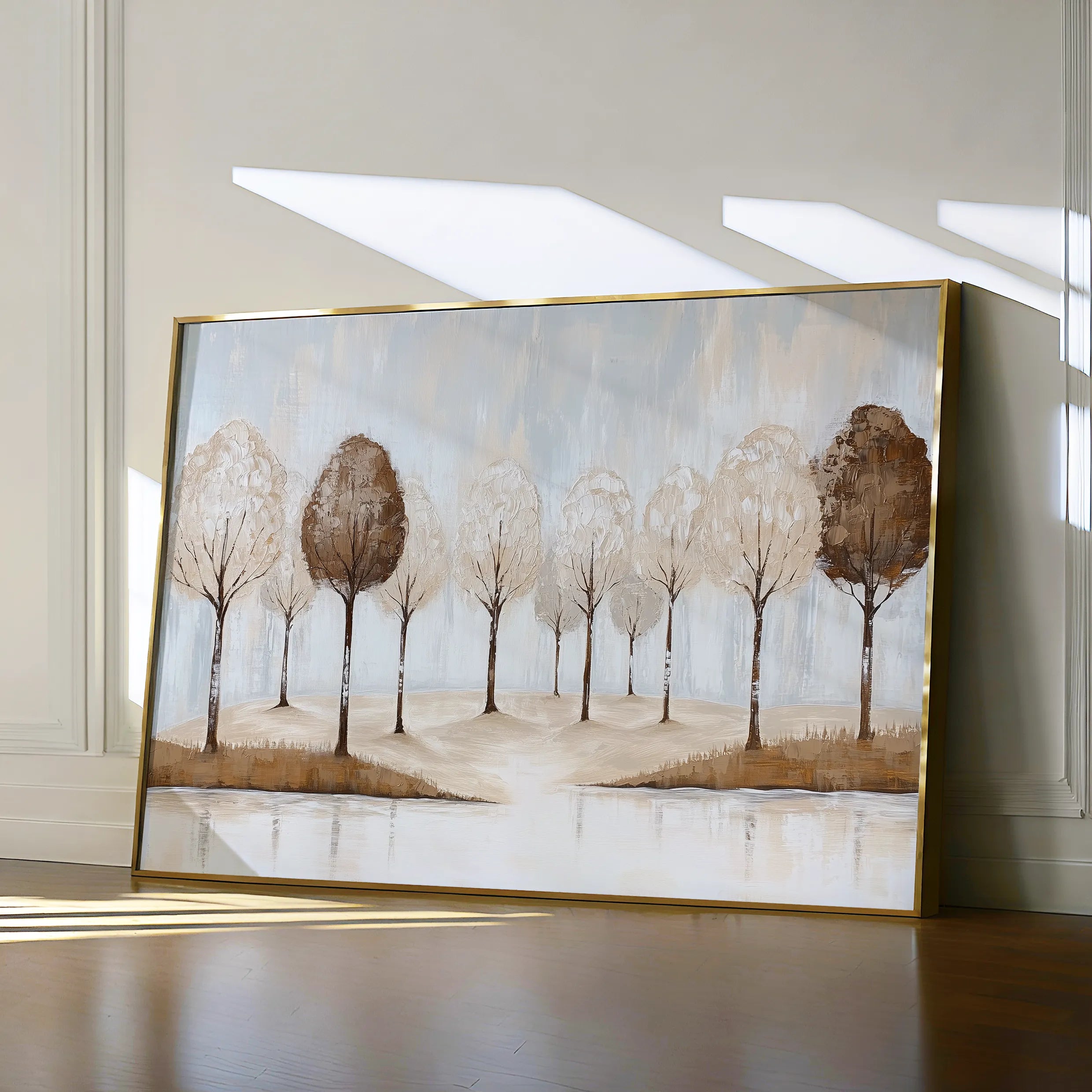 Landscape 346 Canvas Art 18" x 24" / 45 x 60 cm / Black