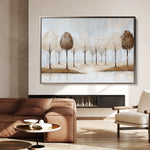 Landscape 346 Canvas Art 18" x 24" / 45 x 60 cm / Black