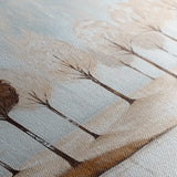 Landscape 346 Canvas Art 18" x 24" / 45 x 60 cm / Black