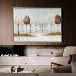 Landscape 346 Canvas Art 60 x 40 cm / Black