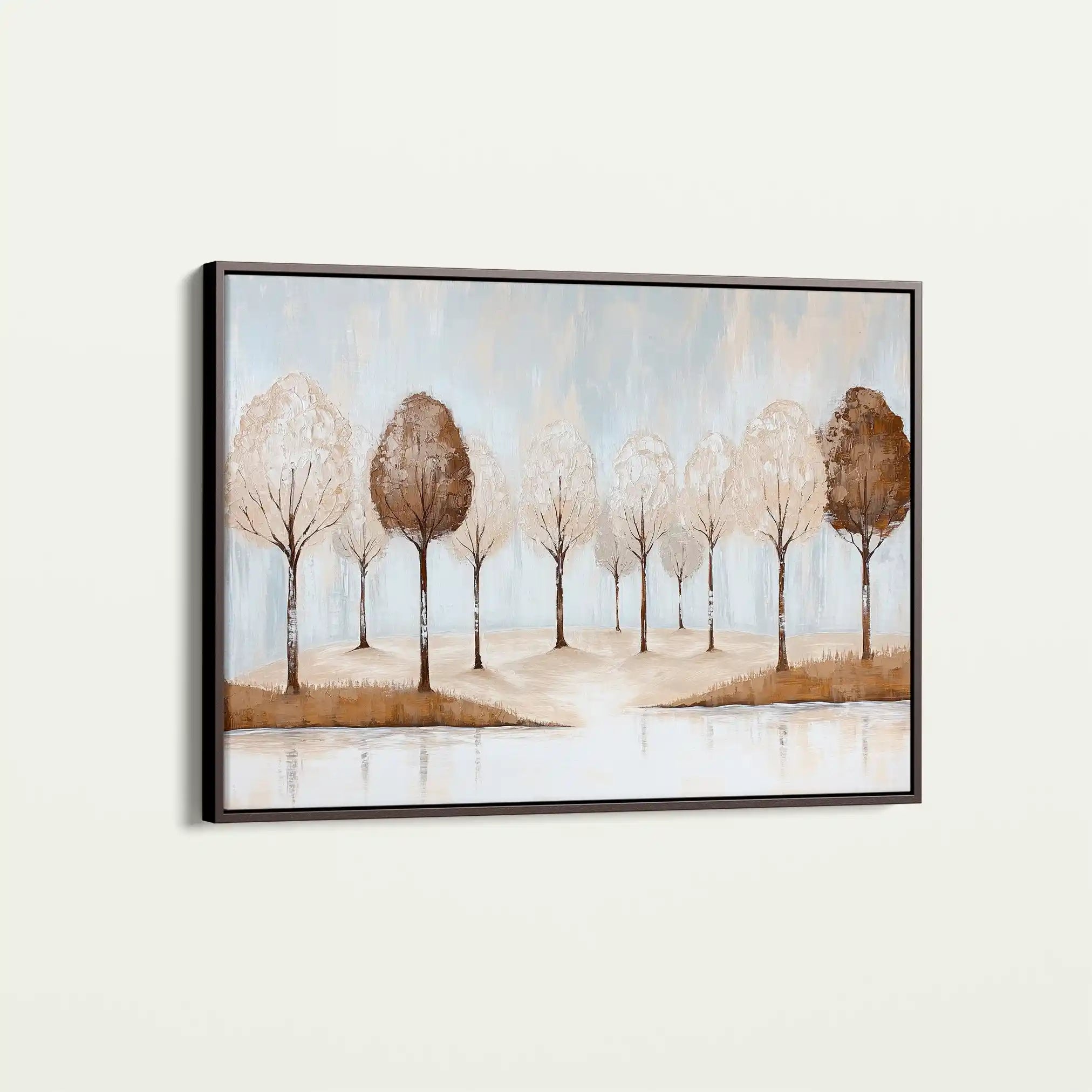 Landscape 346 Canvas Art 60 x 40 cm / Black