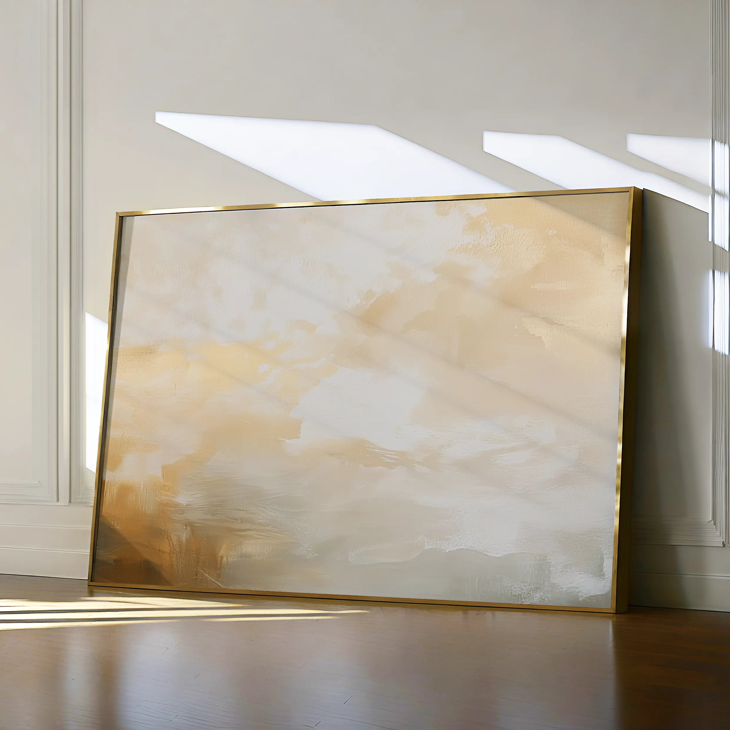 Abstract 347 Canvas Art 18" x 24" / 45 x 60 cm / Black