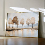 Landscape 347 Canvas Art 18" x 24" / 45 x 60 cm / Black