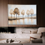 Landscape 347 Canvas Art 18" x 24" / 45 x 60 cm / Black
