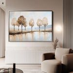 Landscape 347 Canvas Art 18" x 24" / 45 x 60 cm / Black