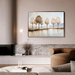 Landscape 347 Canvas Art 18" x 24" / 45 x 60 cm / Black