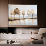Landscape 347 Canvas Art 60 x 40 cm / Black