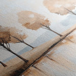 Landscape 347 Canvas Art 60 x 40 cm / Black