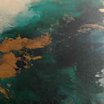 Abstract 348 Canvas Art 18" x 24" / 45 x 60 cm / Black