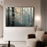 Landscape 348 Canvas Art 18" x 24" / 45 x 60 cm / Black