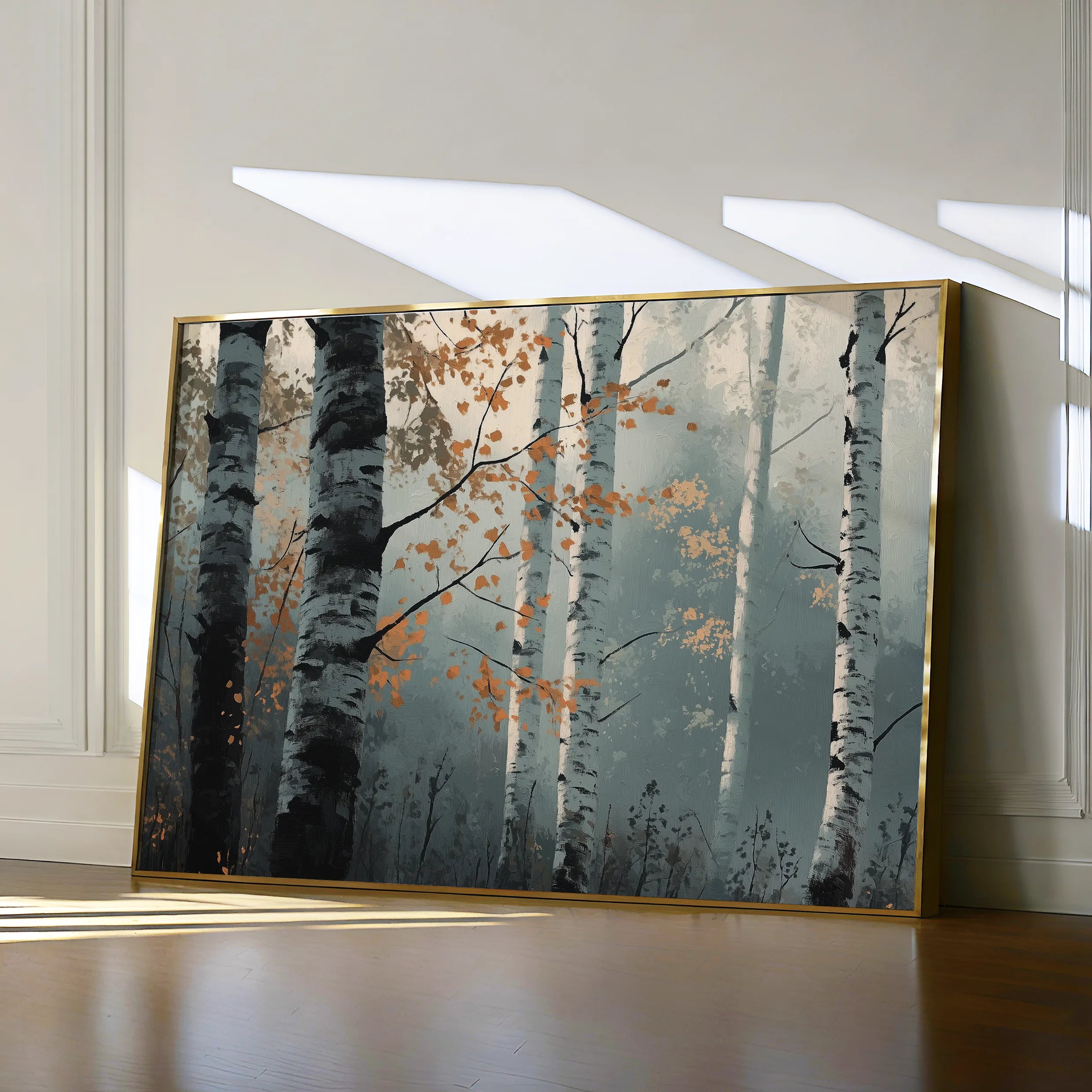 Landscape 348 Canvas Art 18" x 24" / 45 x 60 cm / Black
