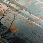Landscape 348 Canvas Art 18" x 24" / 45 x 60 cm / Black