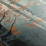Landscape 348 Canvas Art 18" x 24" / 45 x 60 cm / Black