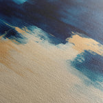 Abstract 349 Canvas Art 18" x 24" / 45 x 60 cm / Black