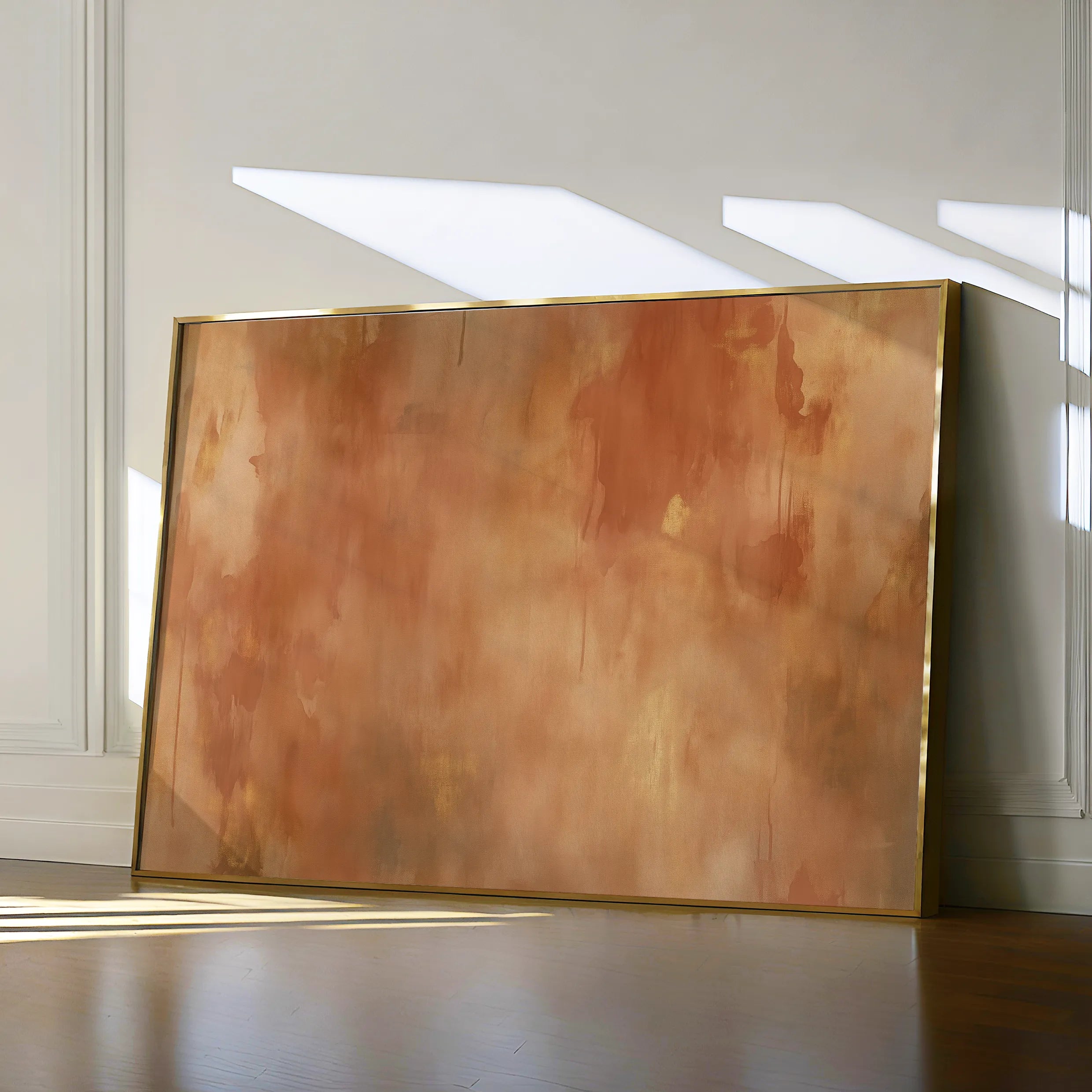 Abstract 351 Canvas Art 18" x 24" / 45 x 60 cm / Black