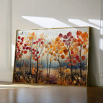 Floral 351 Canvas Art 18" x 24" / 45 x 60 cm / Black