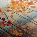 Floral 351 Canvas Art 18" x 24" / 45 x 60 cm / Black